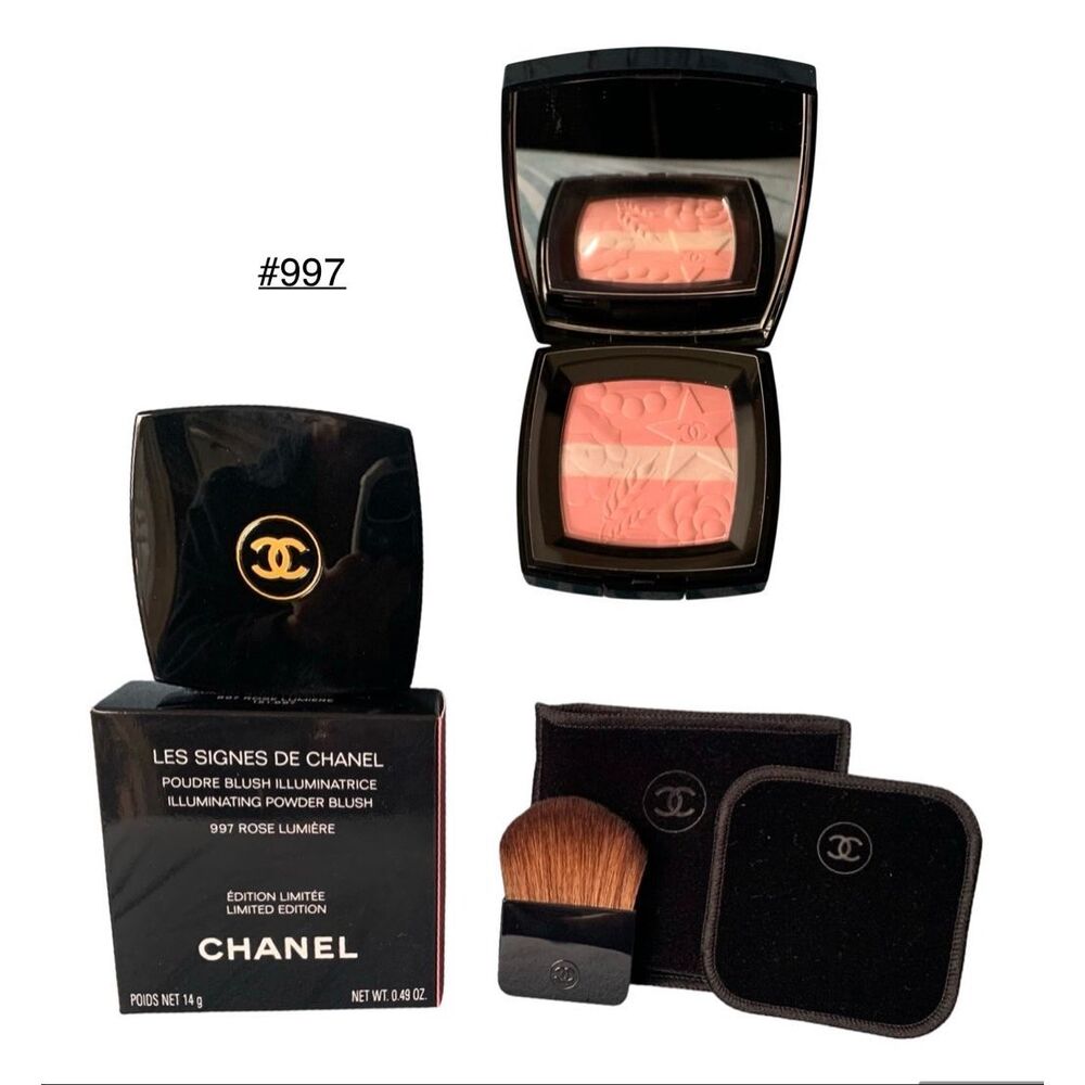 NEW IN BOX CHANEL BLUSH POWDER #997 LIMITED EDITION ROSE LUMIERE